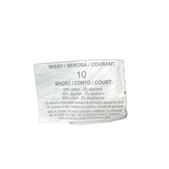 10 S Gloria‎ Vanderbilt Amanda Black Jeans Straight Leg Women Pants Casual Wear - Picture 7 of 9